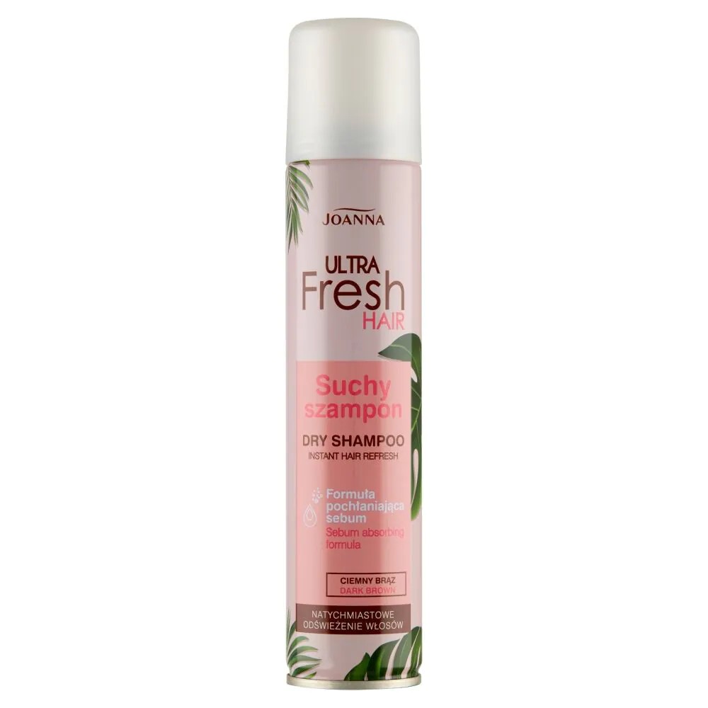 Ultra Fresh Hair Suchy Szampon Ciemny Brąz