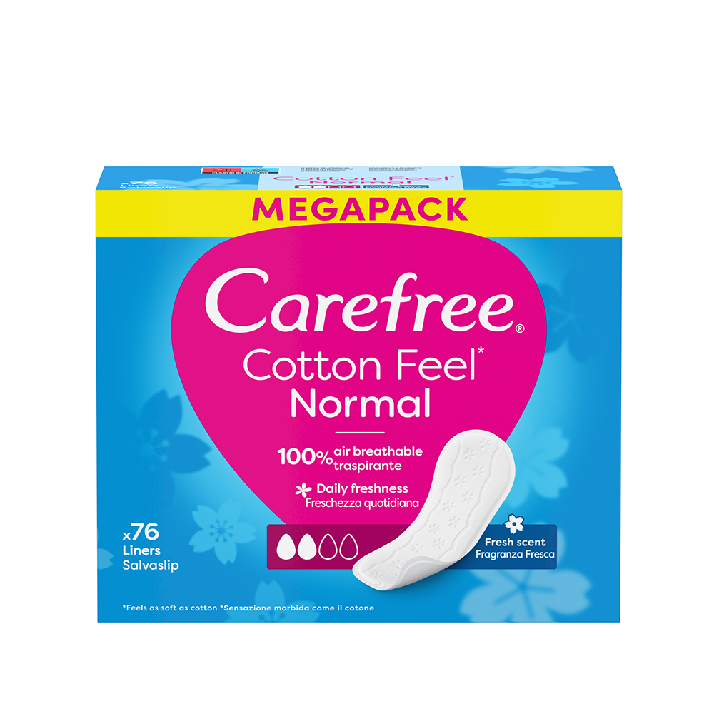Cotton Feel Normal Wkładki Higieniczne Fresh