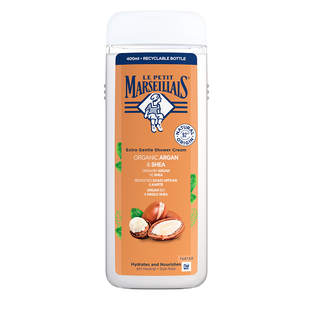 Le Petit Marseillais Kremowy Żel pod Prysznic Argan Bio Masło Shea