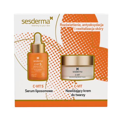 Zestaw C-Vit Serum Liposomowe + Krem Nawilżający
