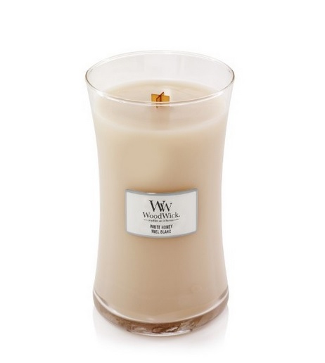 Świeca w Dużym Słoiku White Honey