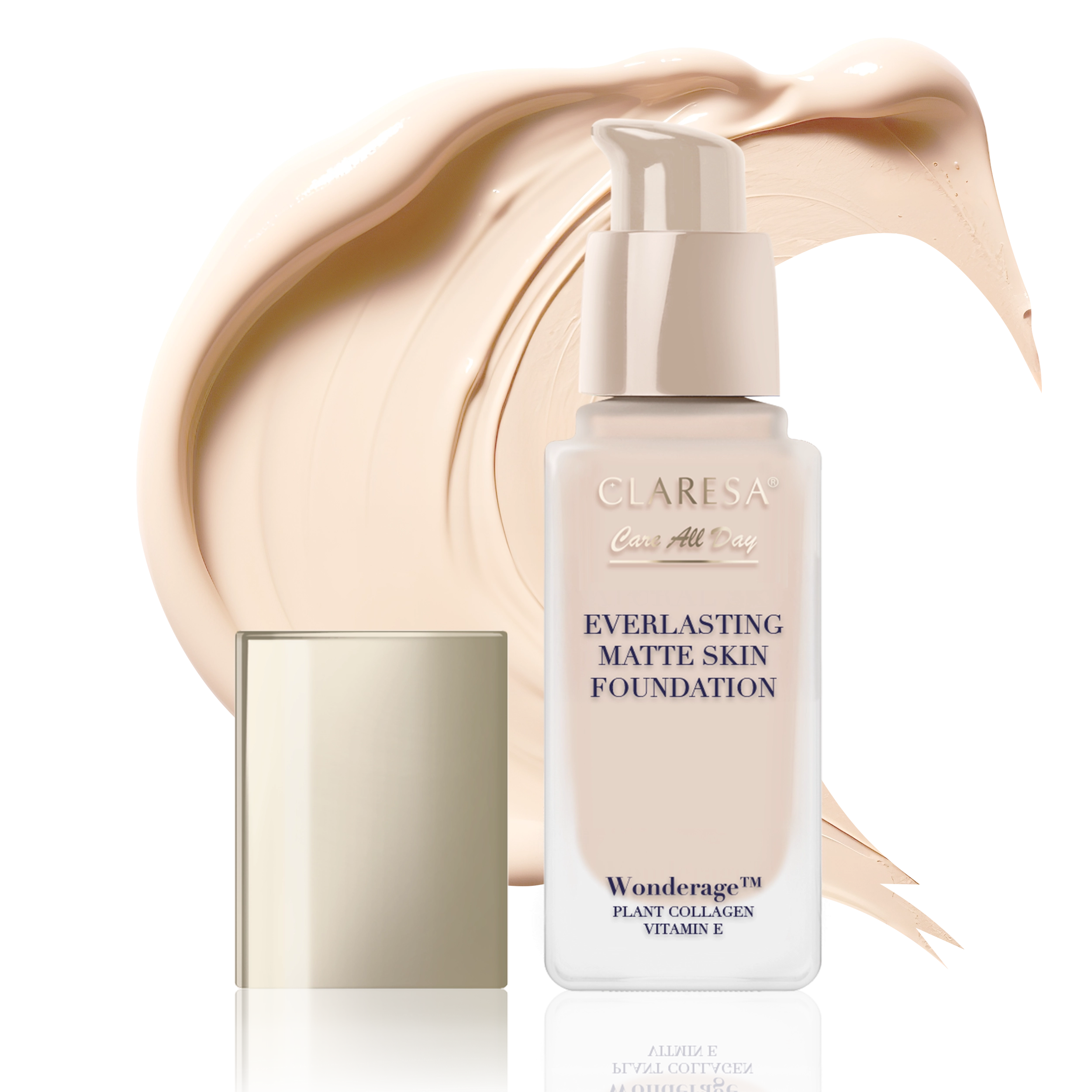 Care All Day Everlasting Matte Skin Podład Matująco-Wygładzający Light Beige