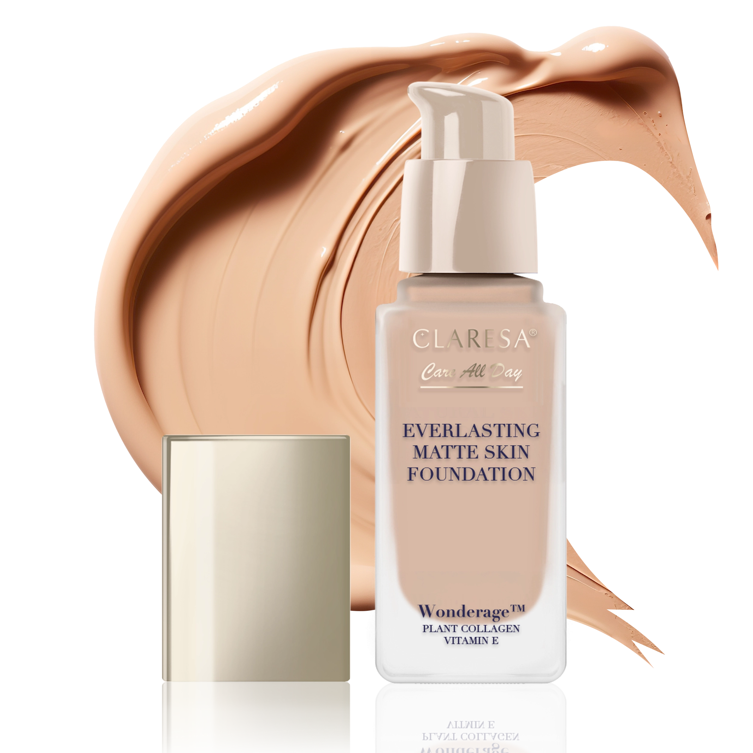 Care All Day Everlasting Matte Skin Podład Matująco-Wygładzający Natural Tan