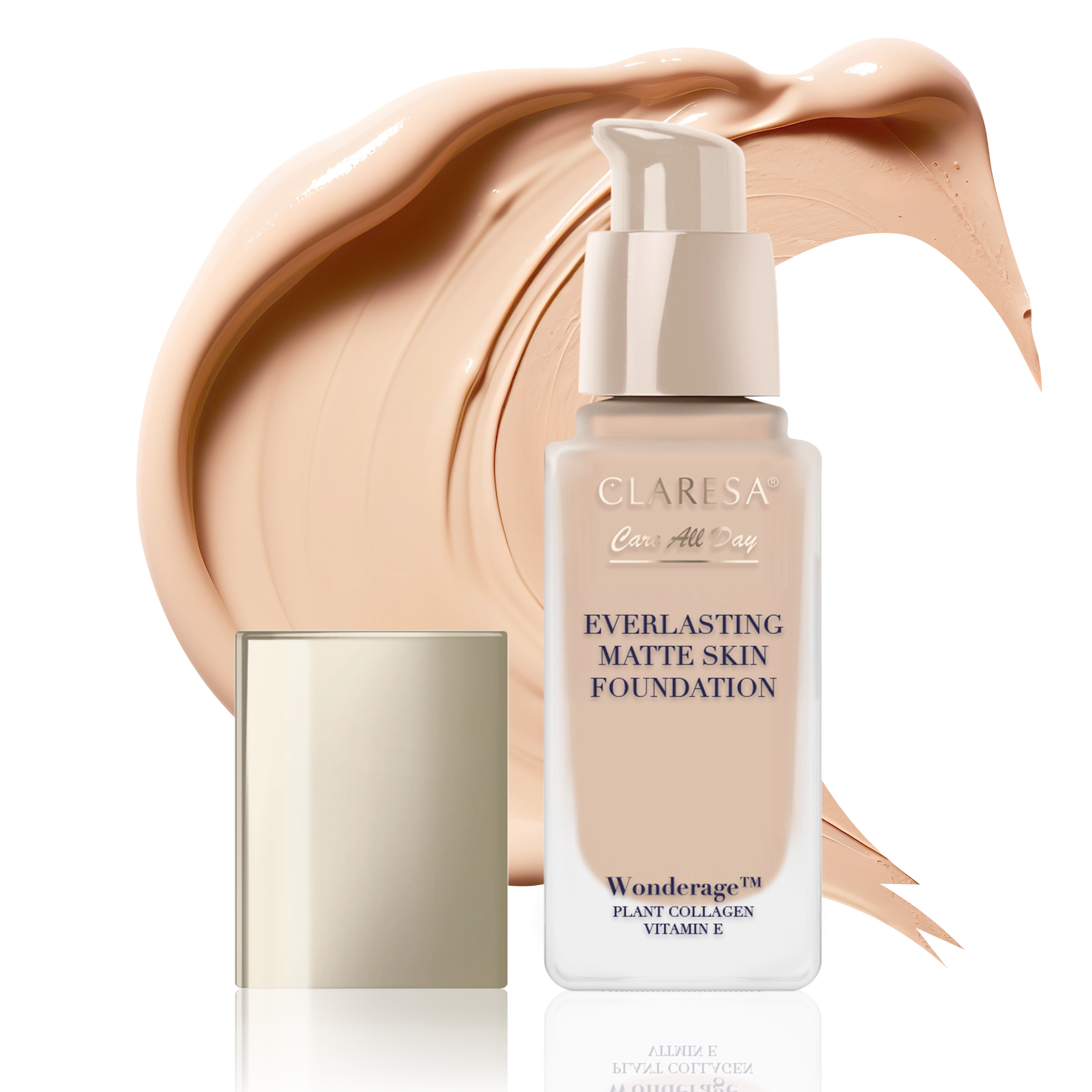 Care All Day Everlasting Matte Skin Podład Matująco-Wygładzający Sand