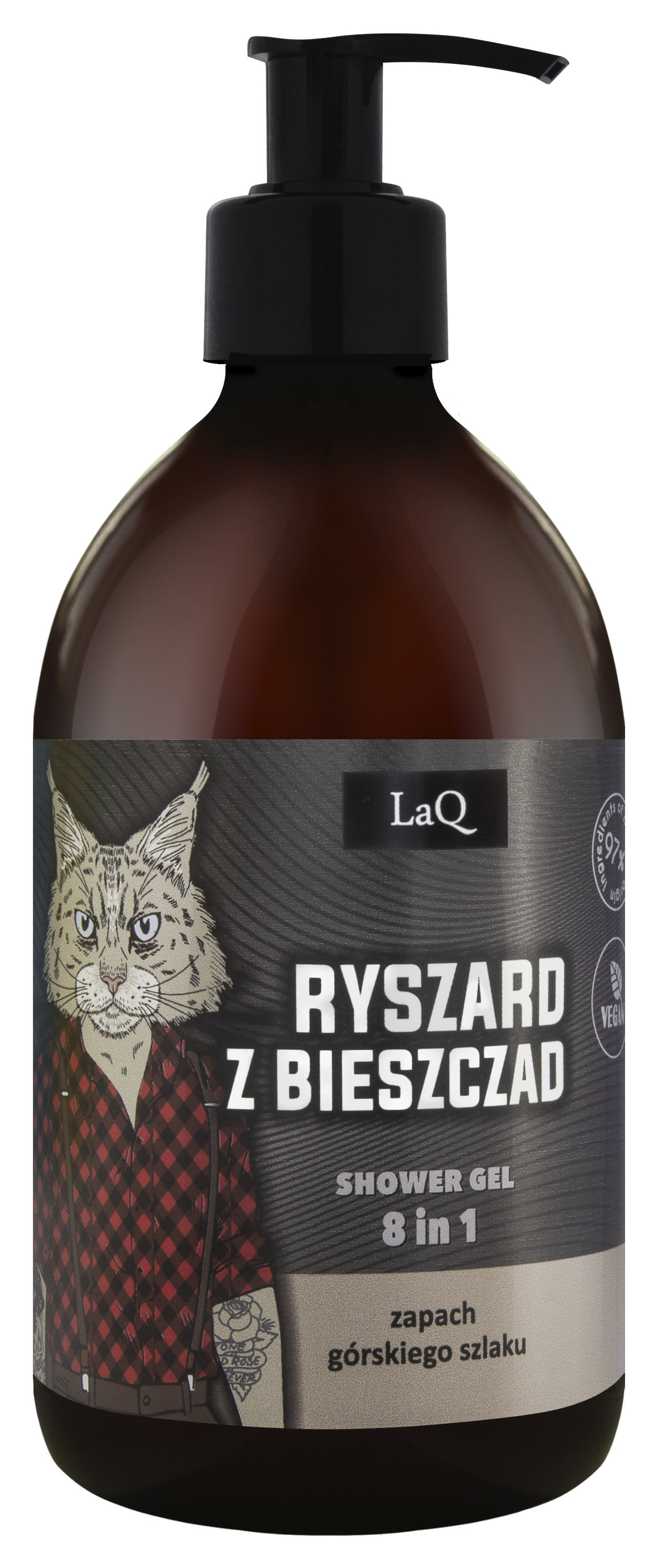 Ryszard z Bieszczad żel pod prysznic 8 w 1