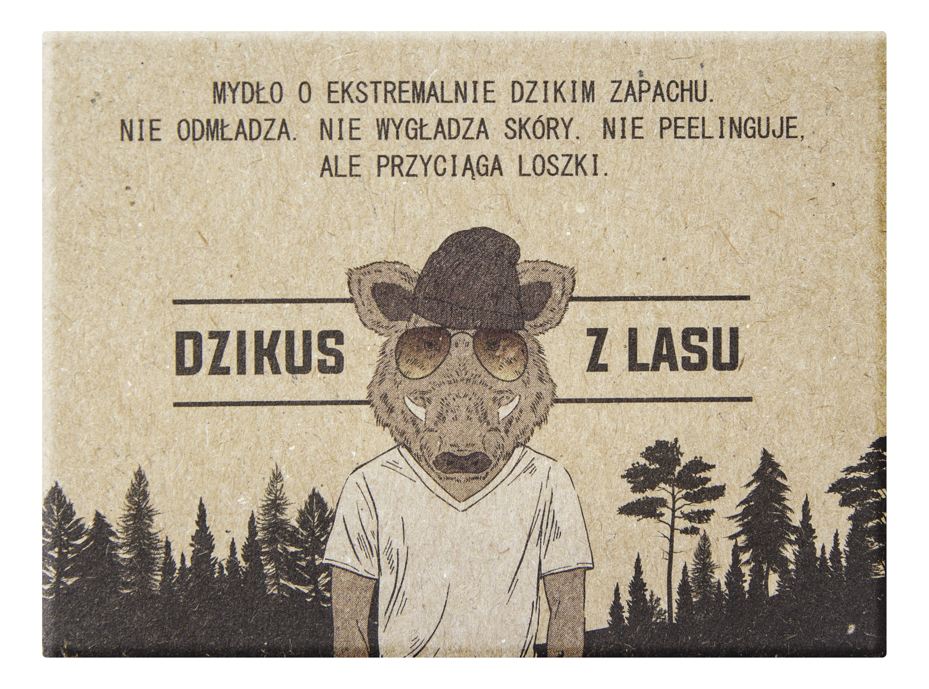 Mydło w Kostce dla Mężczyzn Dzikus z Lasu