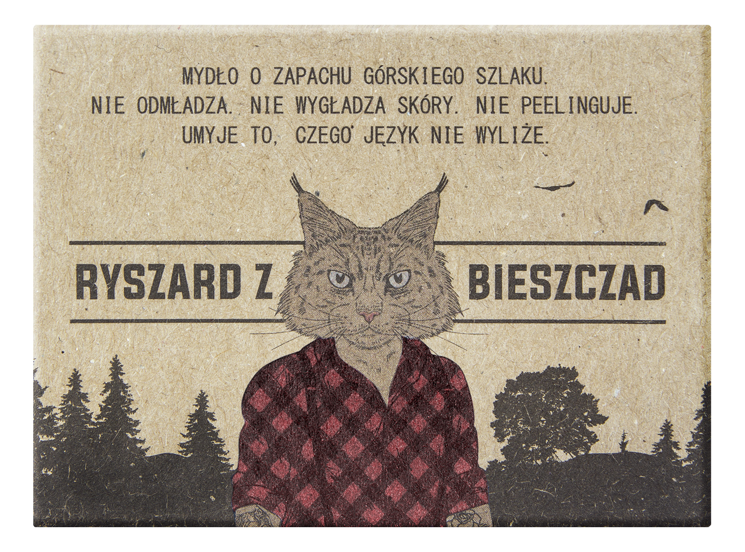 Lynx From Mountain mydło oczyszczające w kostce