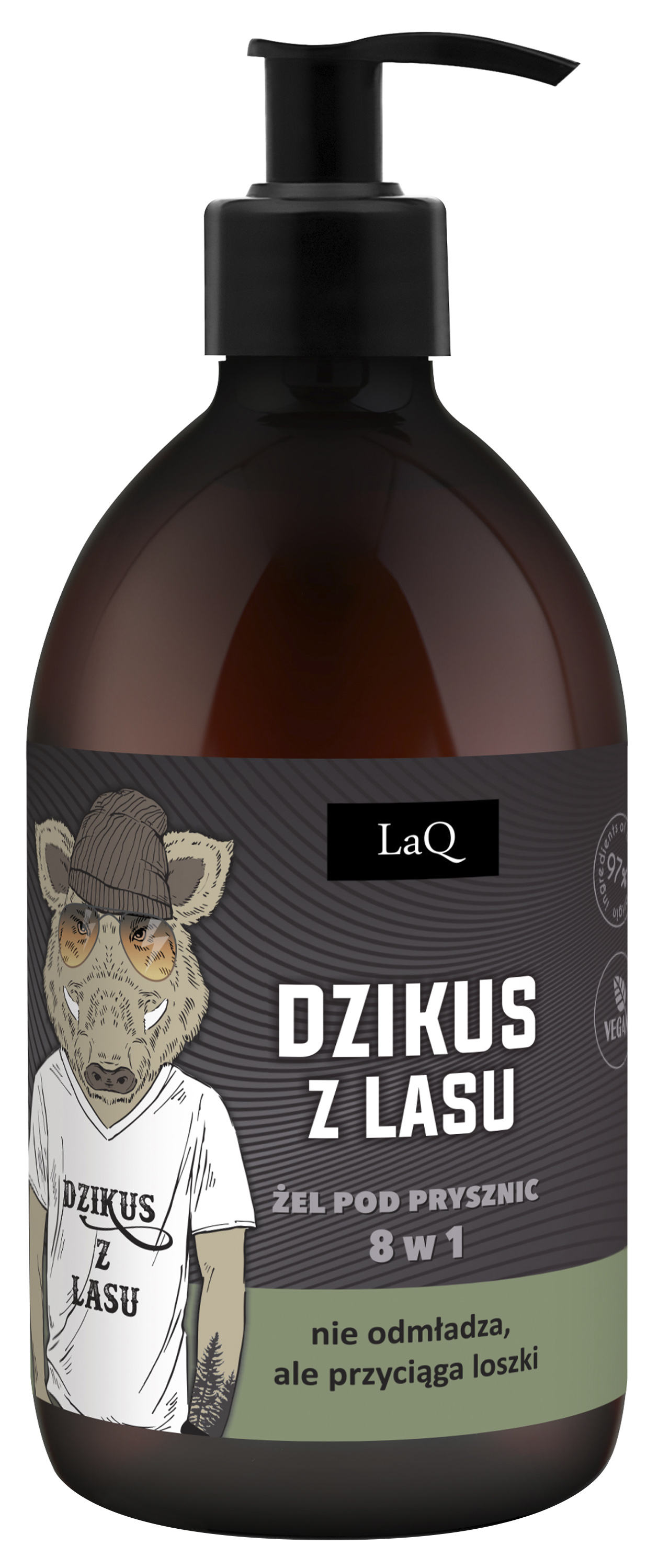 Żel pod Prysznic dla Mężczyzn Dzikus z Lasu