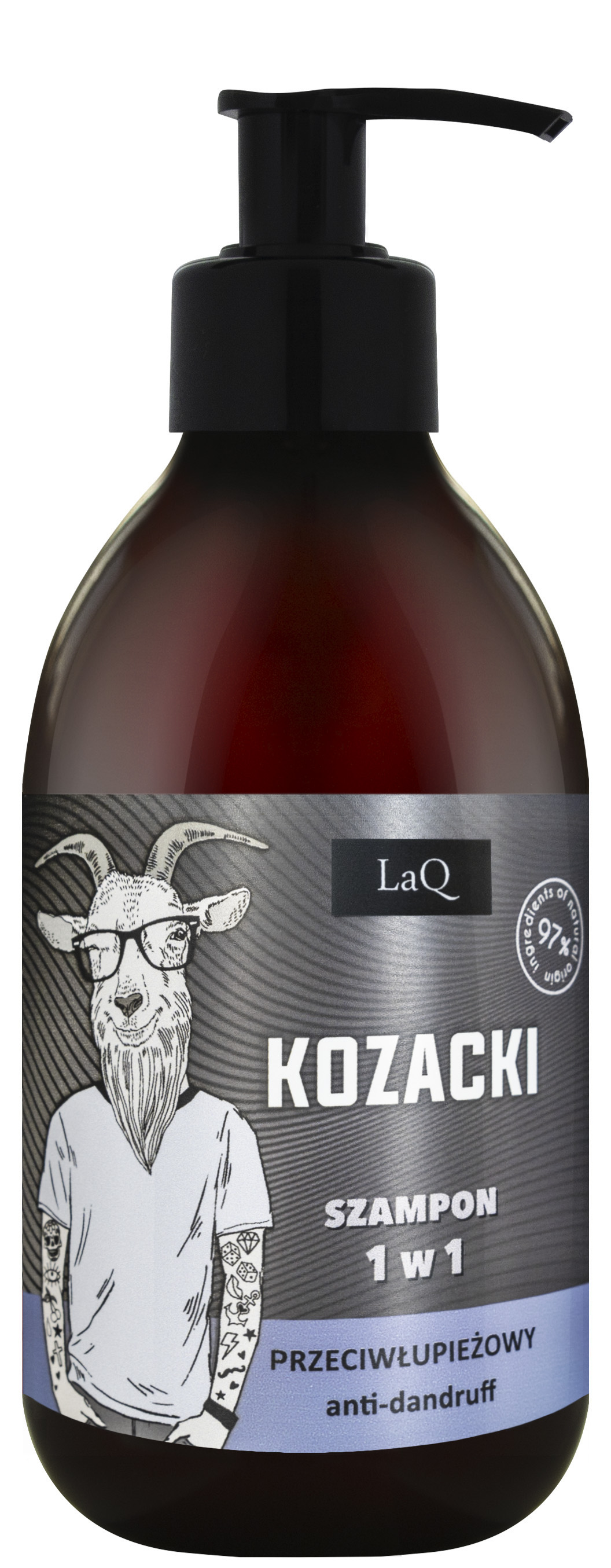 Kozacki Szampon Przeciwłupieżowy dla Mężczyzn