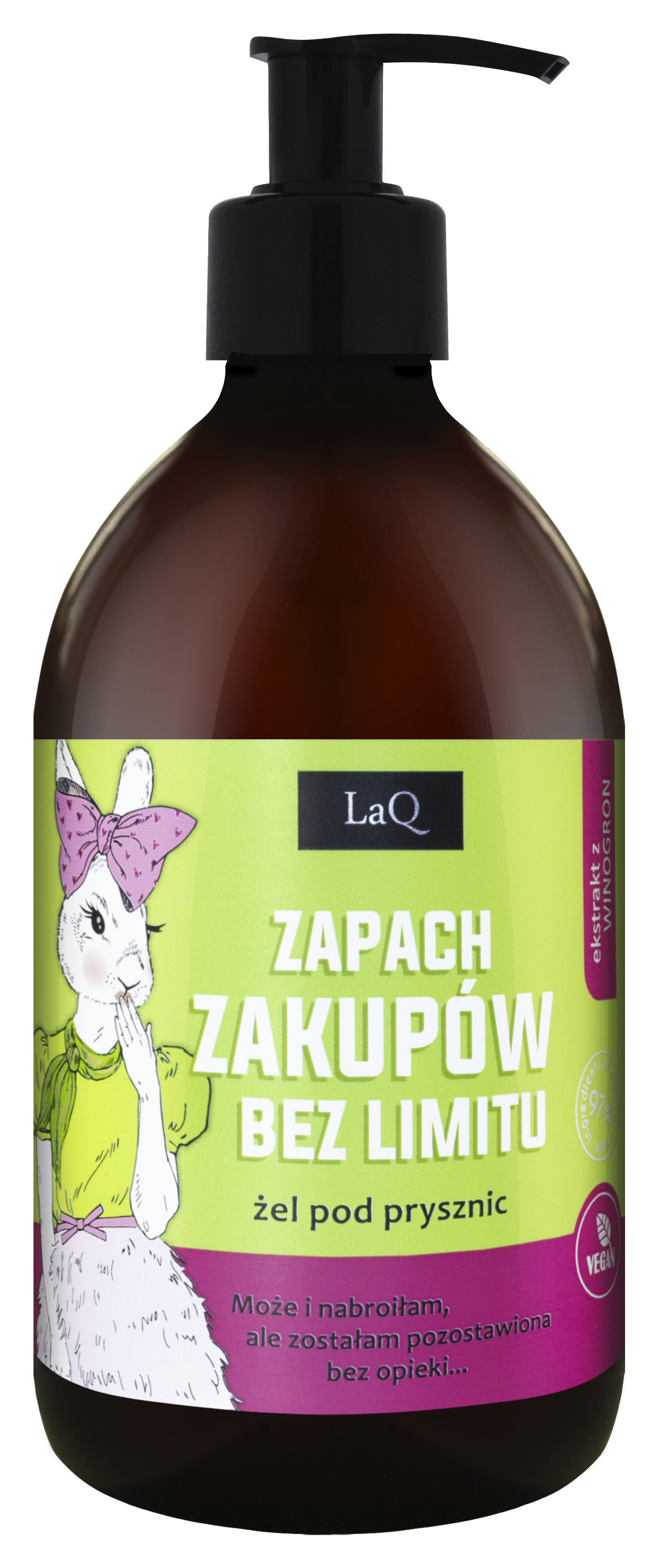 Żel pod Prysznic Kiwi i Winogrona Zapach Zakupów bez Limitu