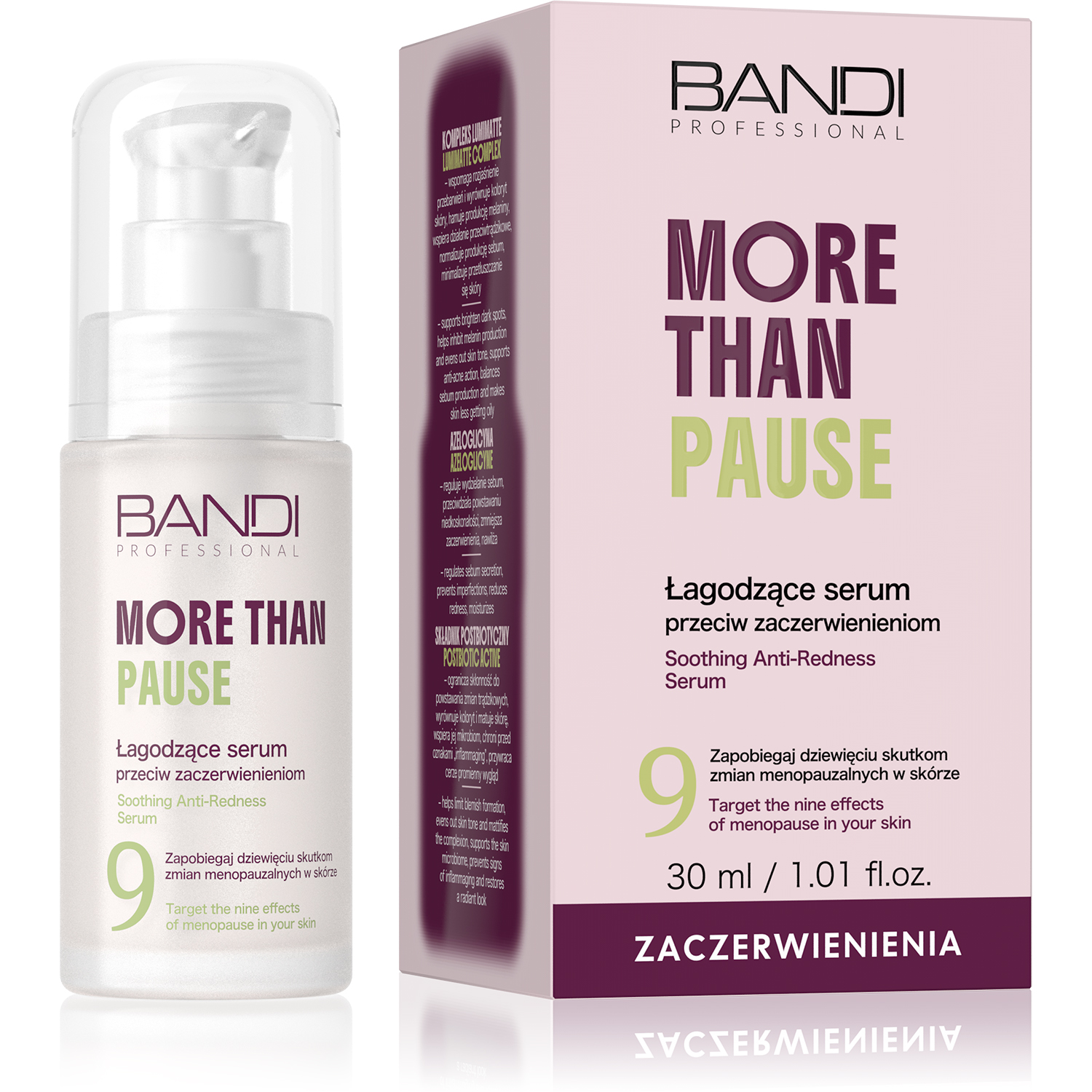 More Than Pause Łagodzące Serum Przeciw Zaczerwienieniom