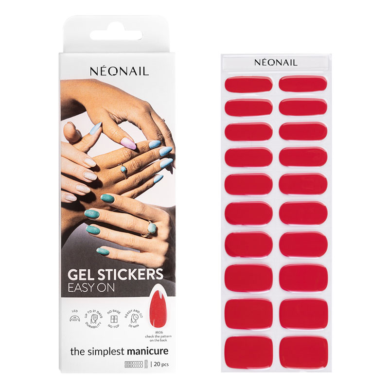 Gel Stickers Easy On M06