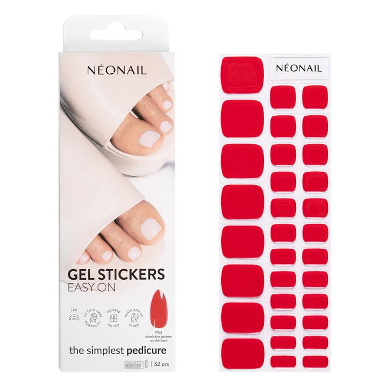 Gel Stickers Easy On P03