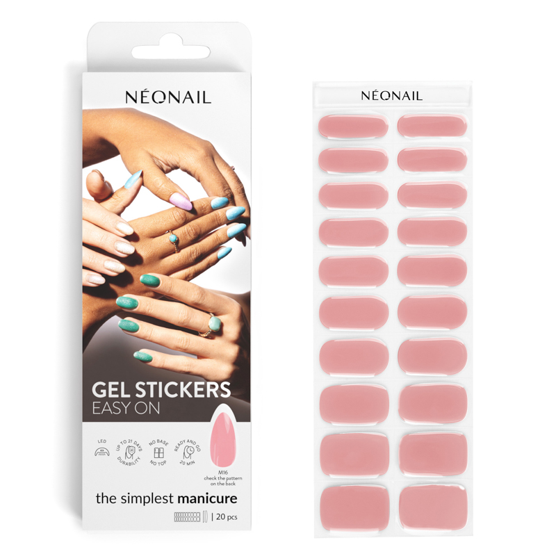 Gel Stickers Lakier Hybrydowy w Naklejce M16