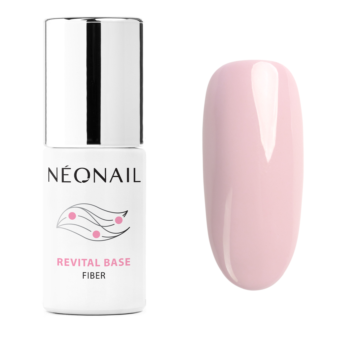 UV Gel Polish Revital Base Fiber Creamy Splash