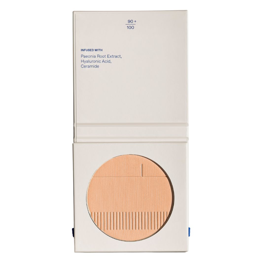 Natural Finish ujednolicający puder w kompakcie odcień 02