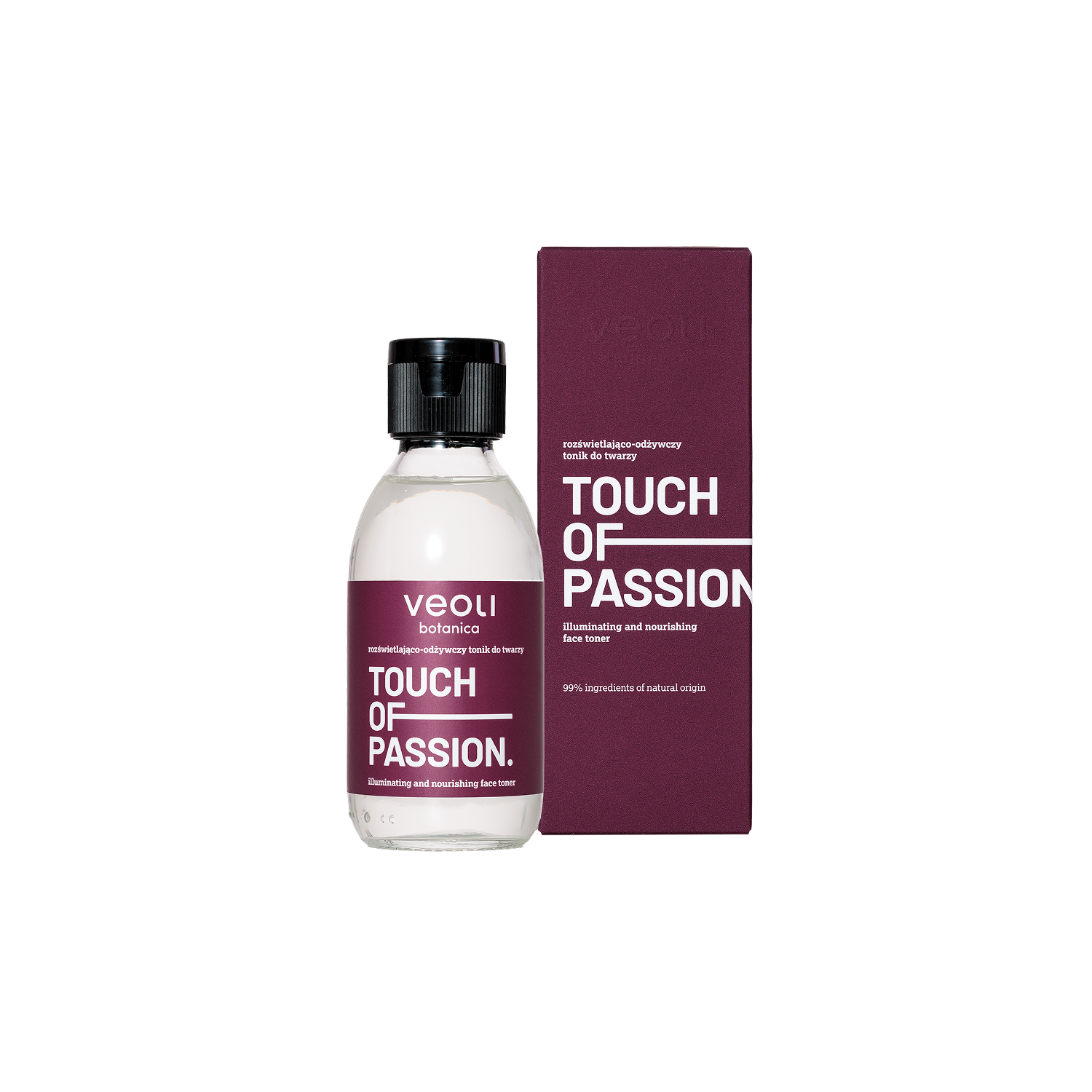 Touch of Passion Rozświetlająco-Odżywczy Tonik do Twarzy