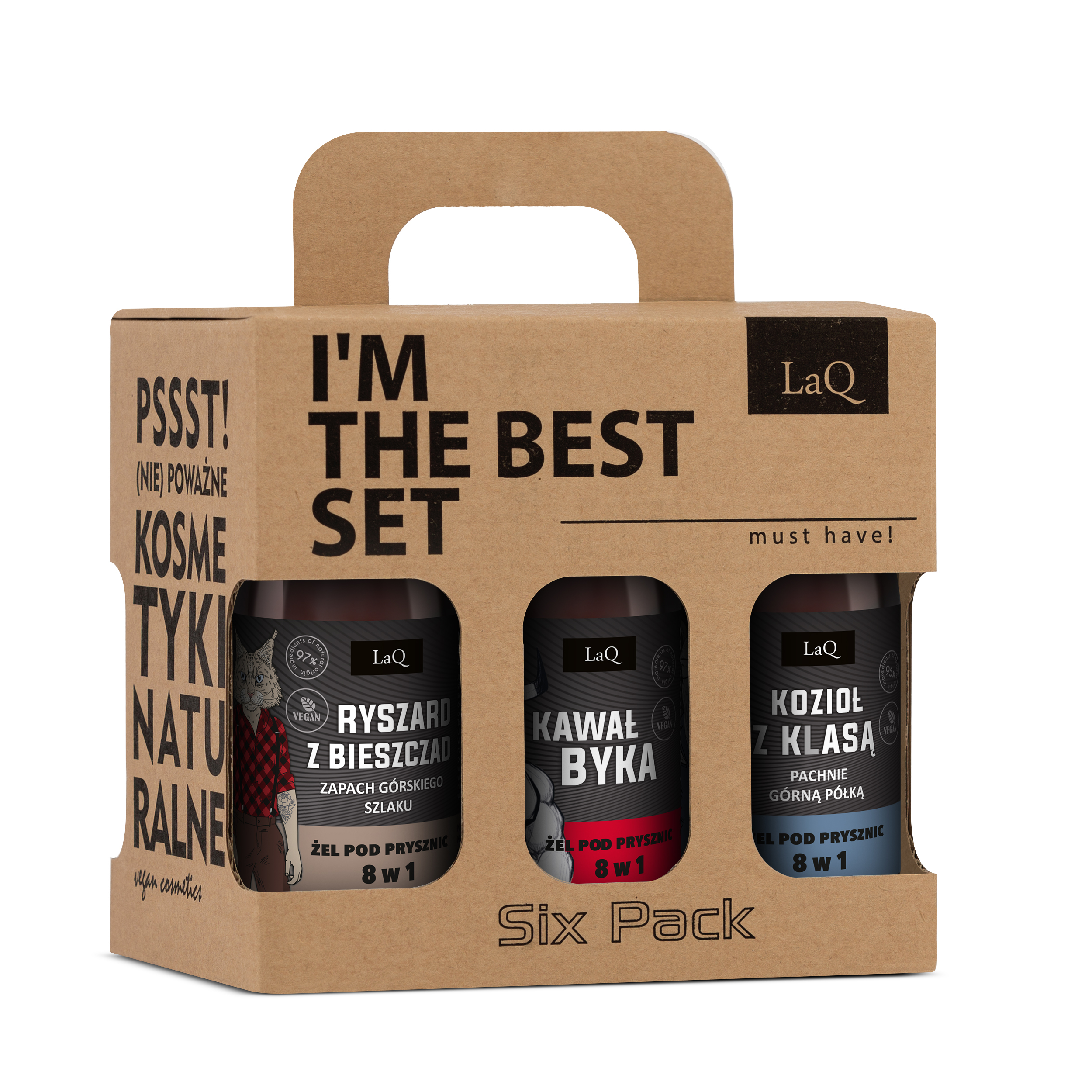 I'm The Best Set Zestaw Żeli pod Prysznic dla Mężczyzn