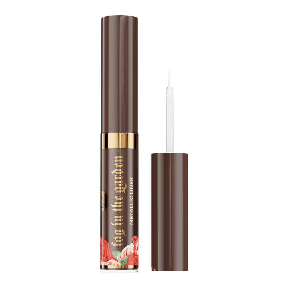 x Fog In The Garden Metaliczny Eyeliner 01 Black Tea
