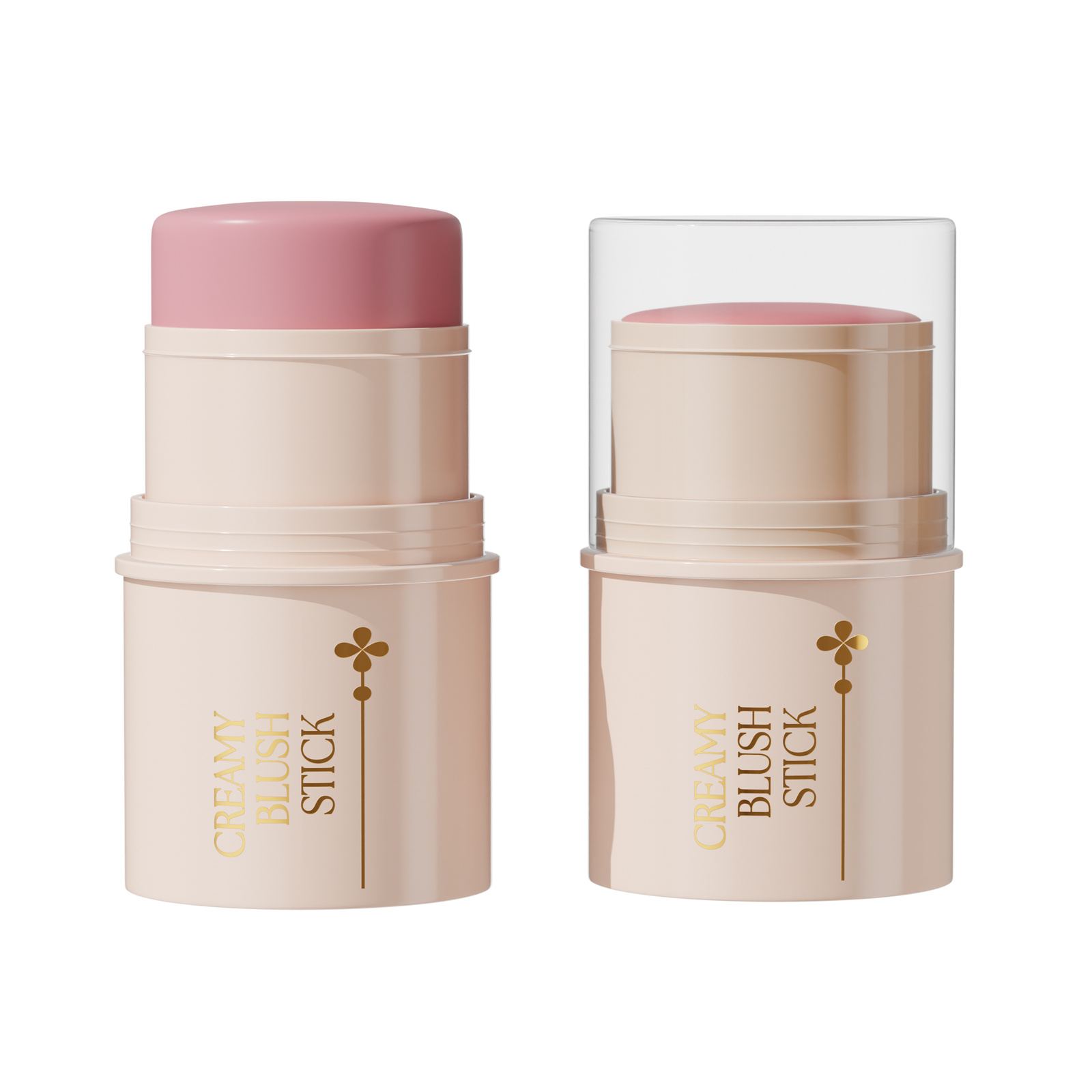Creamy Blush Stick Kremowy Róż do Policzków w Sztyfcie 01 Shy Charm