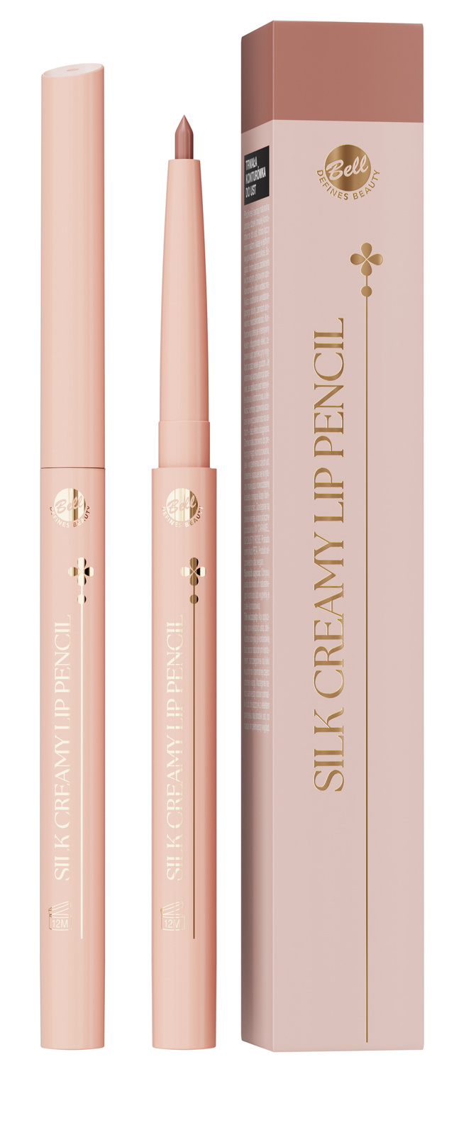 Silk Creamy Lip Pencil Konturówka do Ust 01 Caramel