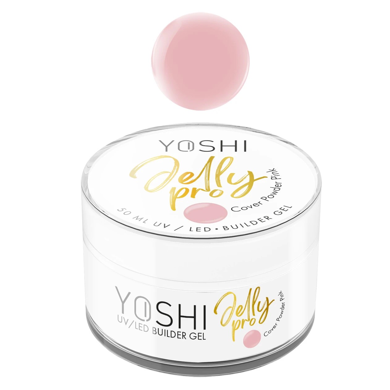 Żel Budujący Jelly PRO Gel UV LED Cover Powder Pink
