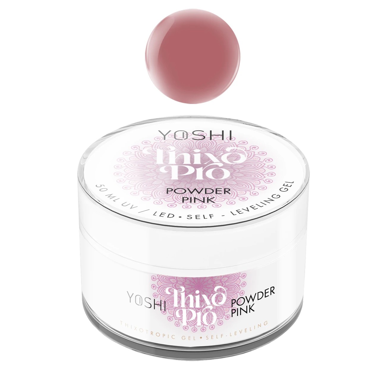 Żel Samopoziomujący Thixo PRO Gel UV LED Powder Pink