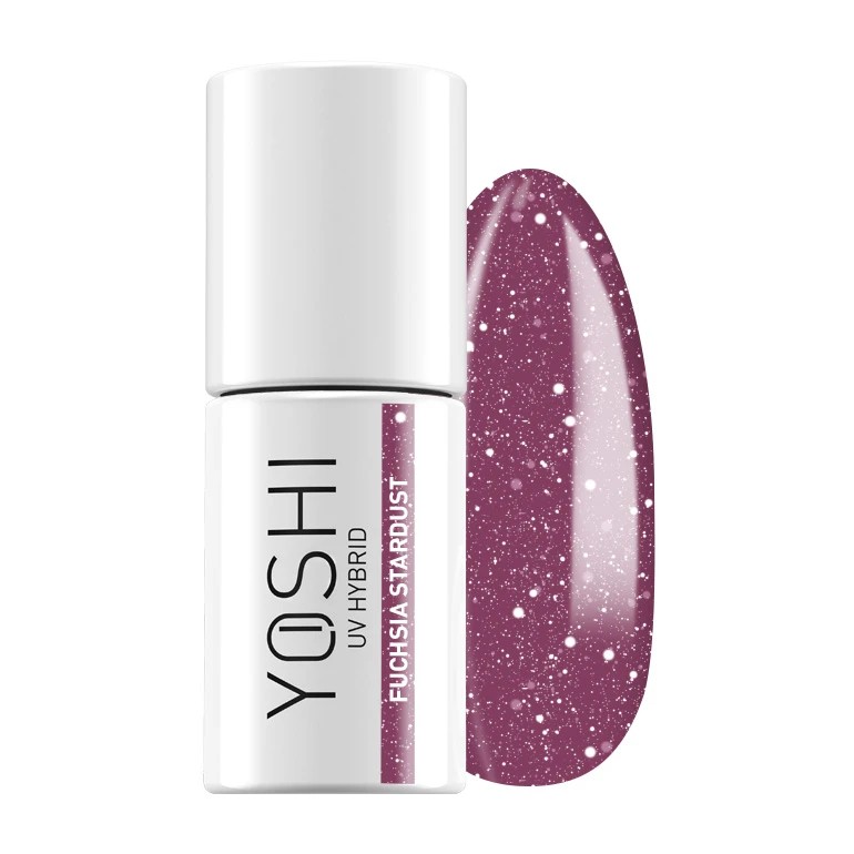 Lakier Hybrydowy 524 Fuchsia Stardust