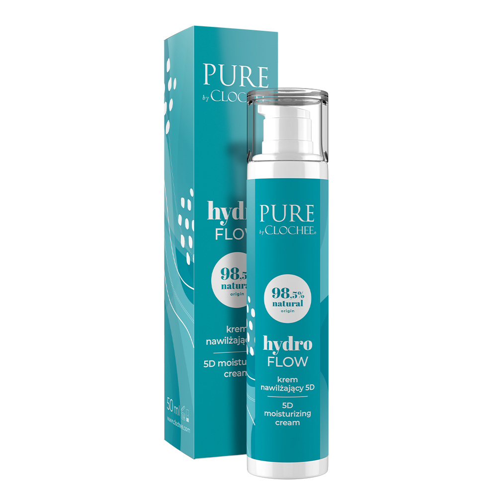 Pure by Clochee Hydro Flow Krem Nawilżający 5D 50ml
