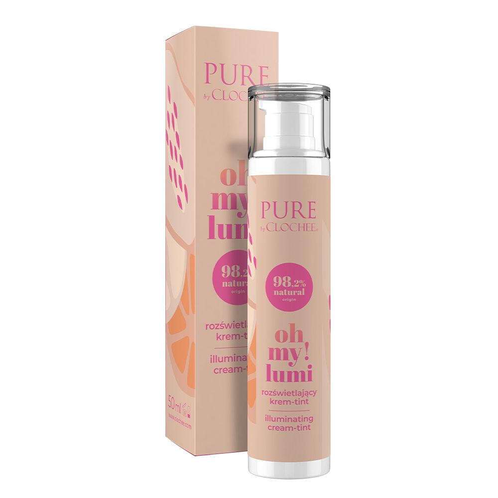 Pure by Clochee Oh My! Lumi Rozświetlający Krem-Tint
