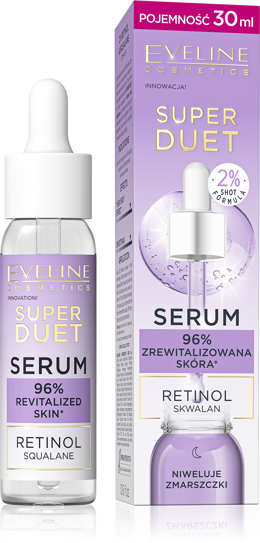 Eveline Super Duet Serum z Kompleksem Retinolu i Skwalanu