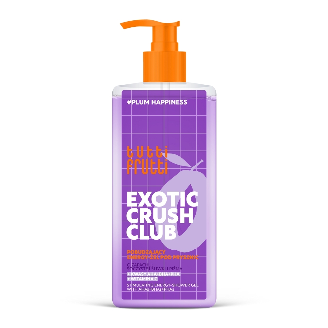 Tutti Frutti Exotic Crush Club Pobudzający Energy-Żel pod Prysznic