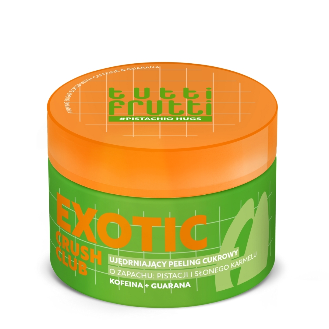 Tutti Frutti Exotic Crush Club Ujędrniający Peeling Cukrowy