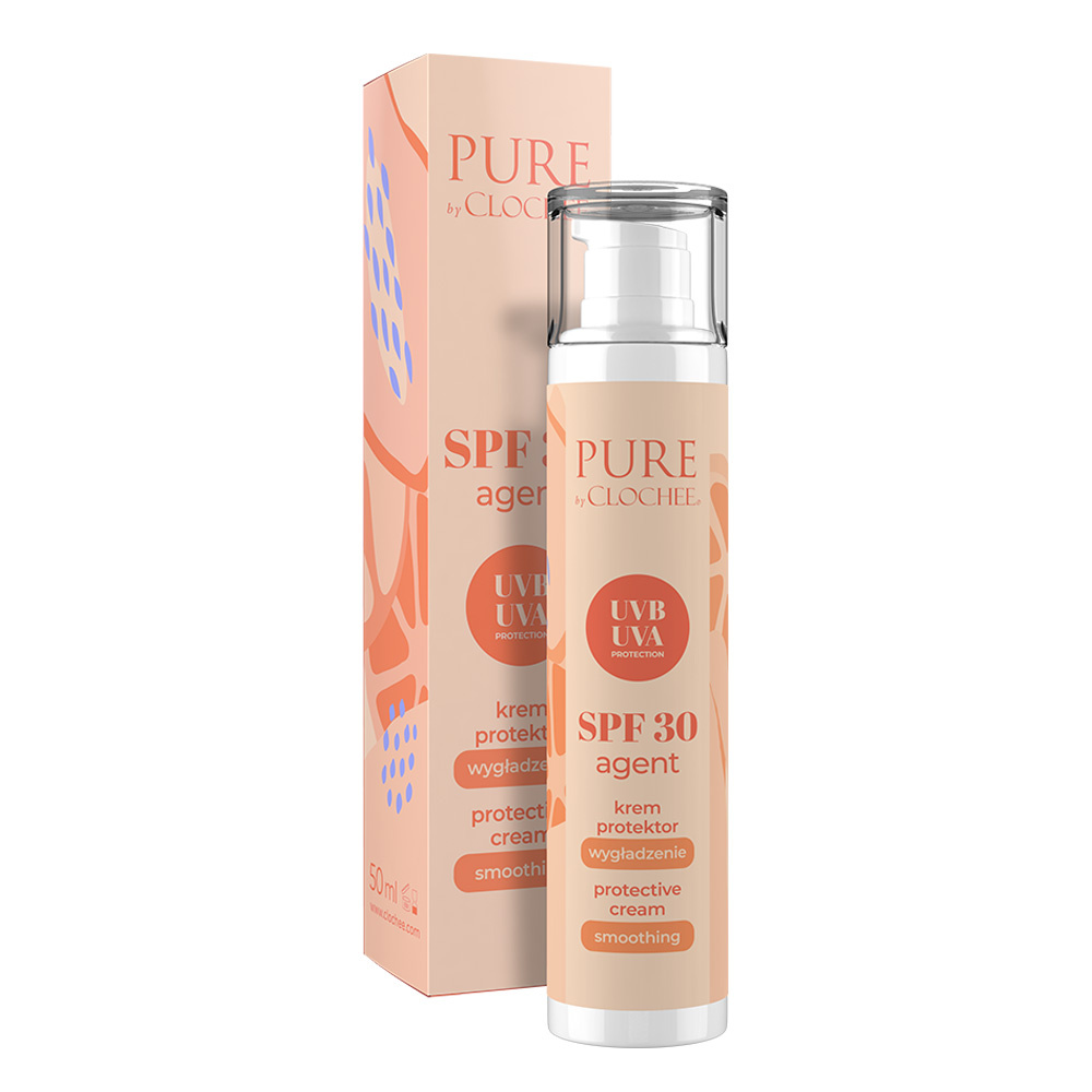 Pure by Clochee SPF30 Agent Krem Protektor Wygładzenie