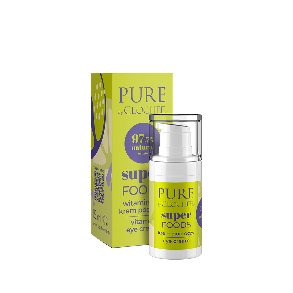 Pure by Clochee Super Foods Witaminowy Krem pod Oczy