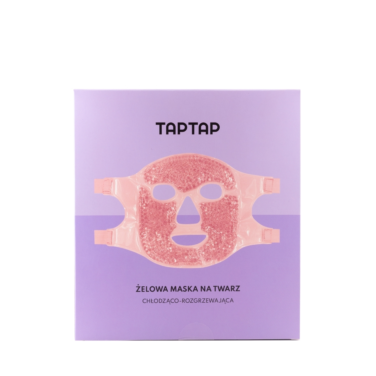 Охлаждающая гелевая маска для лица TAPTAP с гелевыми шариками — фото 3