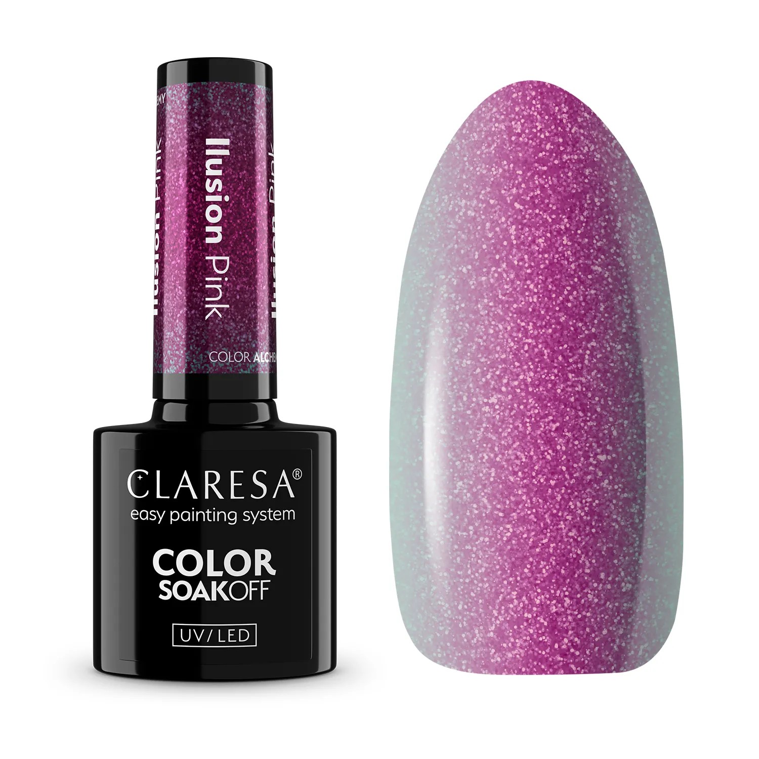 Lakier Hybrydowy Alchemy Ilusion Pink