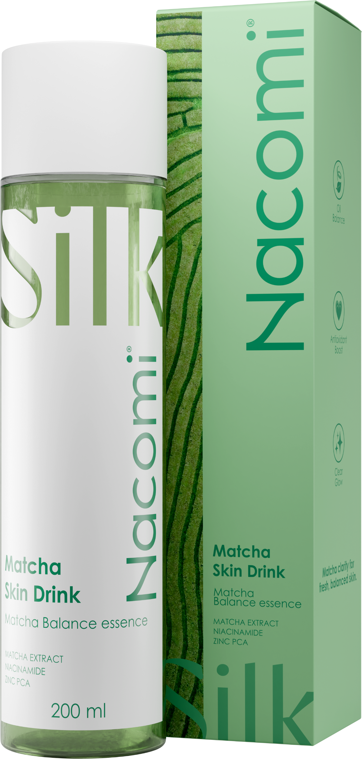 Matcha Skin Drink Odświeżająca Esencja do Twarzy