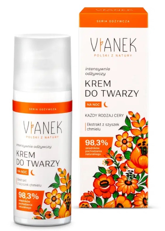 VIANEK Intensywnie odżywczy Krem do twarzy na noc