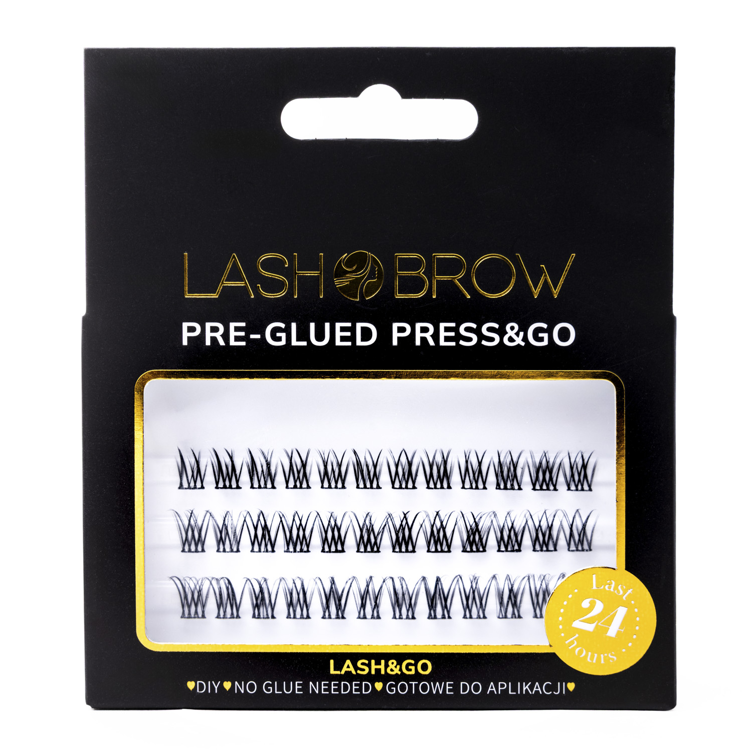 Press&Go Self-Adhesive Eyelashes kępki rzęs samoprzylepne Daily Natural