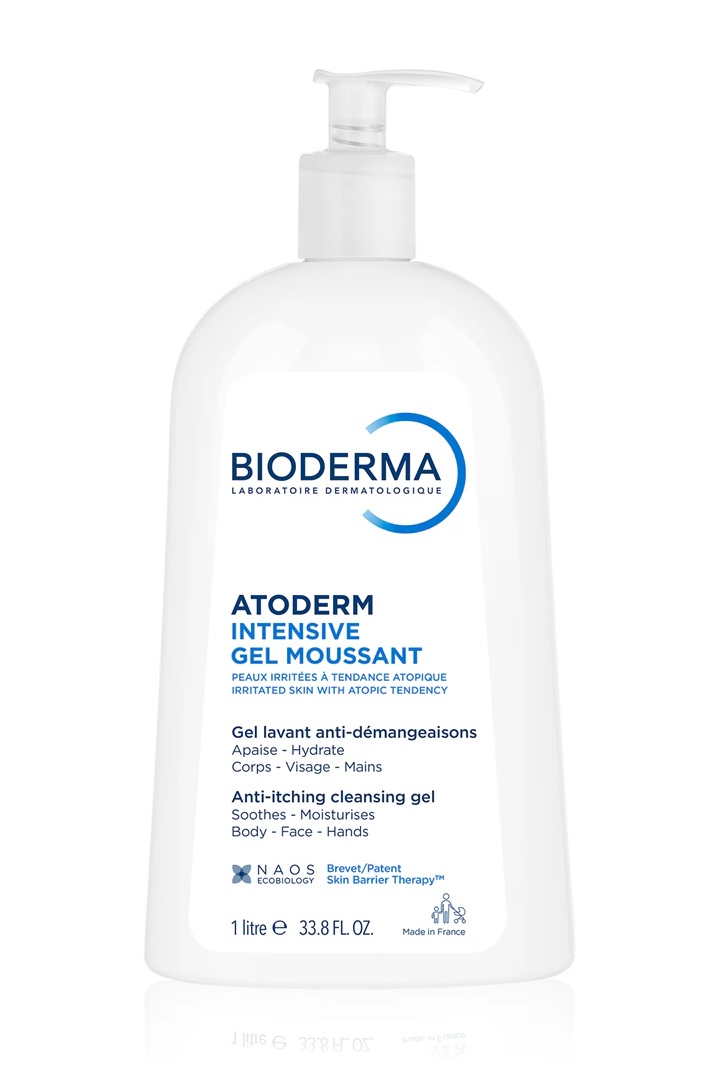 Atoderm Intensive Nawilżający Żel Oczyszczający