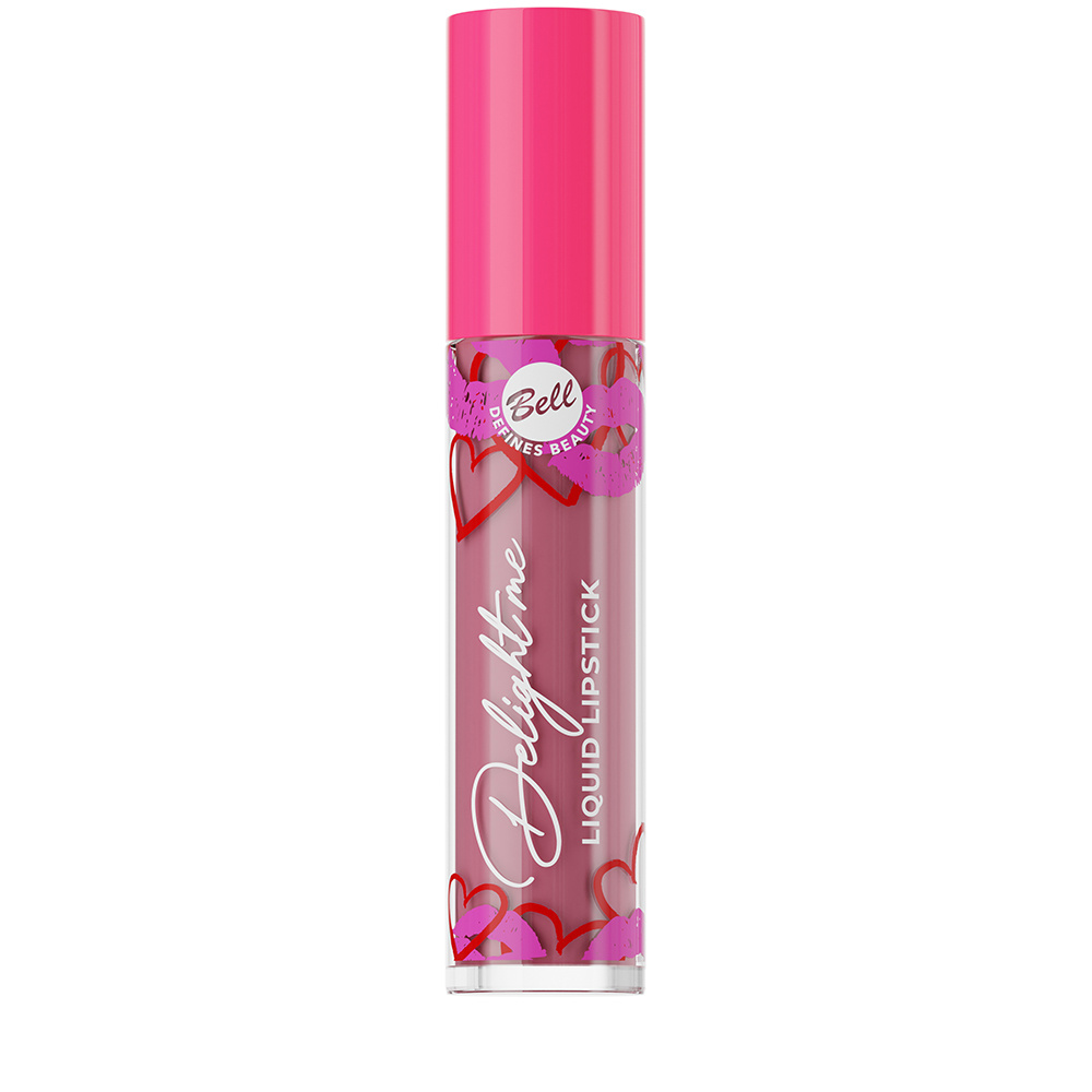 Delight Me Matowa Pomadka do Ust w Płynie 01 Rosy Romance