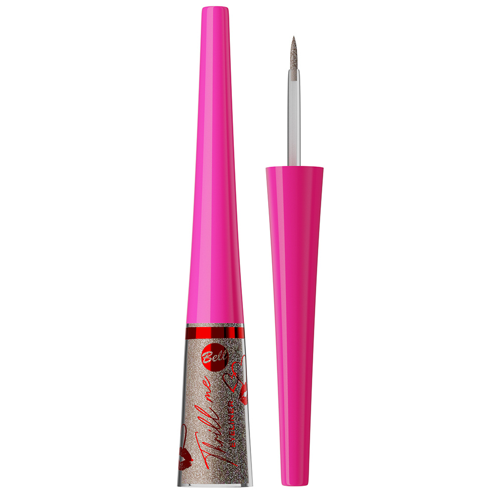 Thrill Me Brokatowy Eyeliner w Płynie 01 Heart Line
