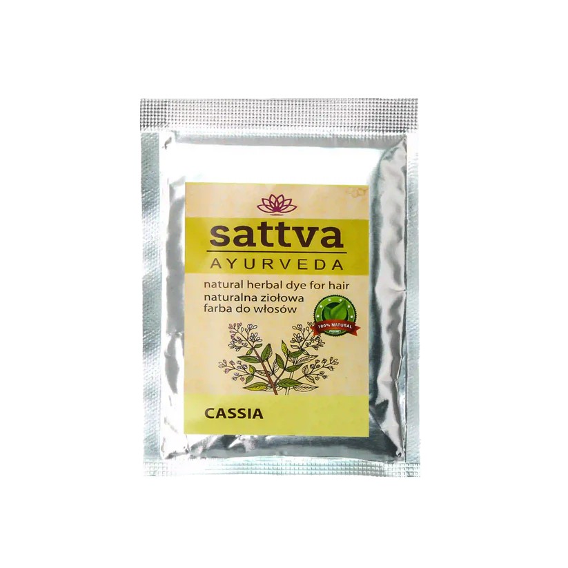 Ayurveda Naturalna Ziołowa Farba do Włosów Cassia