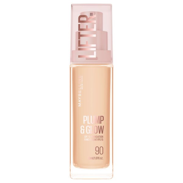 Lifter Plump & Glow podkład rozświetlający nadający naturalny wygląd odcień 90