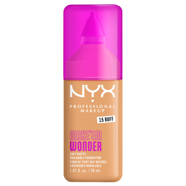 Make'Em Wonder podkład do twarzy z długotrwałym kryciem 15 Buff
