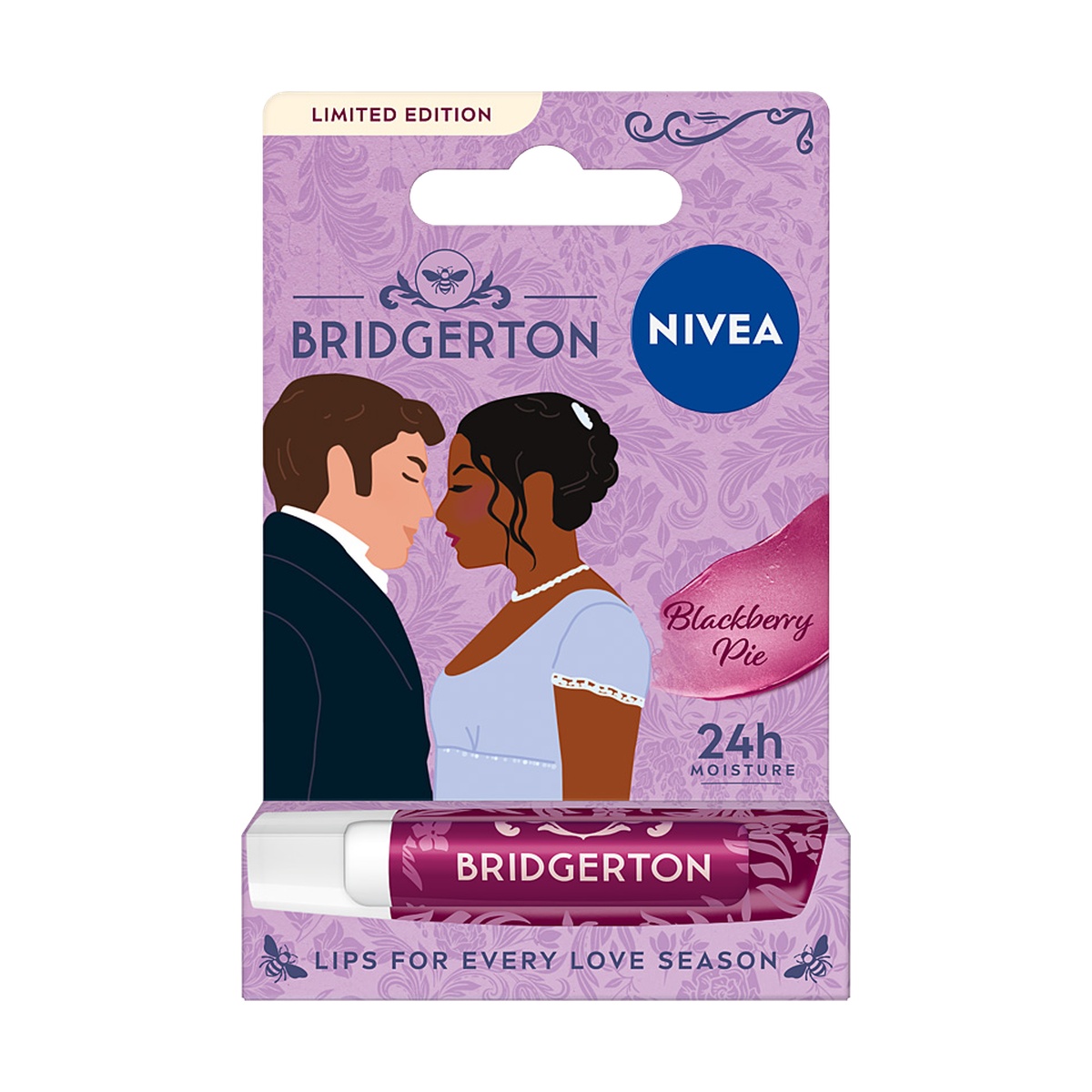 Bridgerton Edition Pielęgnująca Pomadka do Ust Bluberry Pie