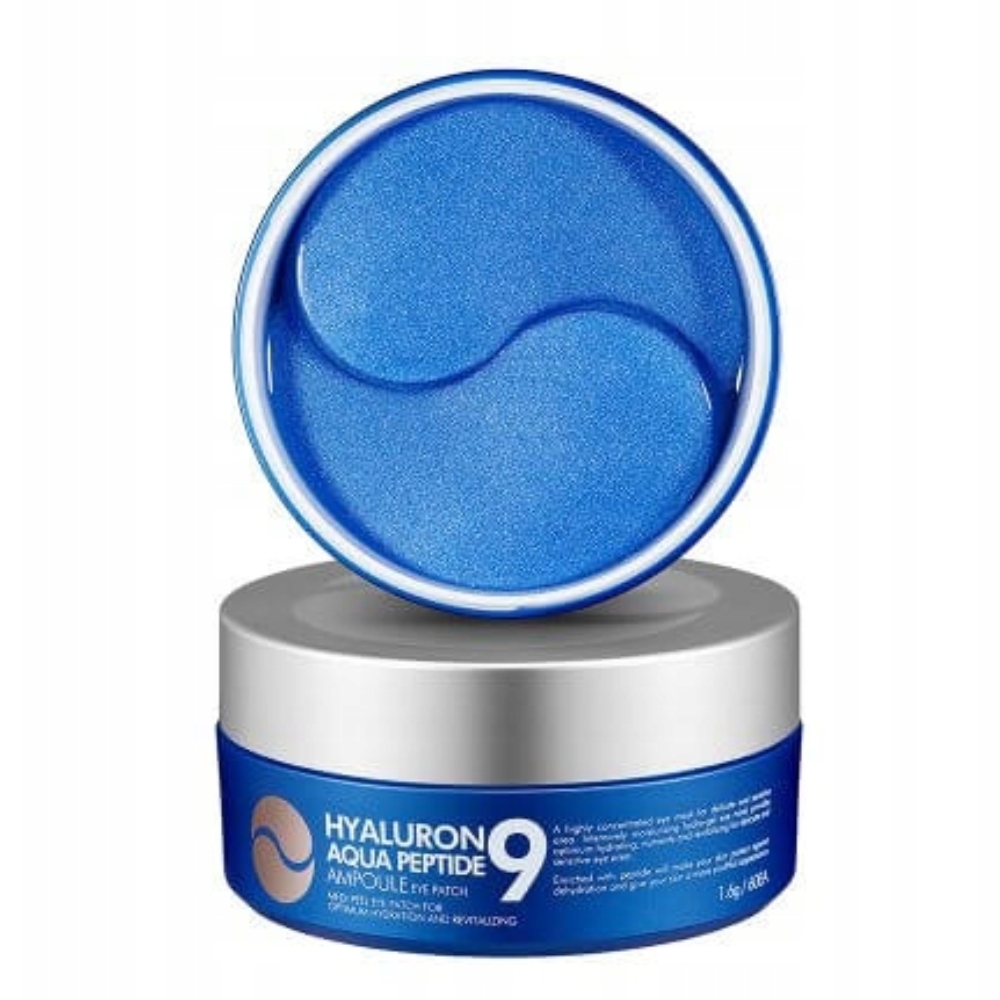 Hyaluron Aqua Peptide 9 Wygładzające Hydrożelowe Płatki pod Oczy