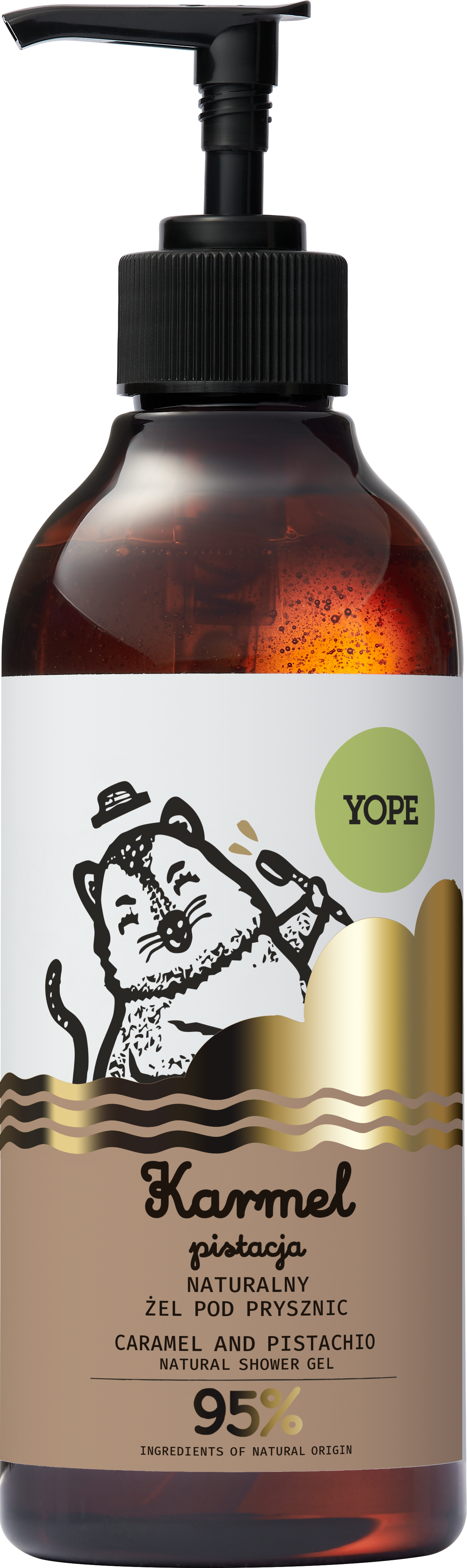 Żel pod Prysznic Pistacja Karmel