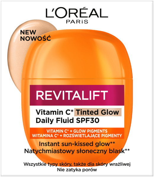 Revitalift Vitamin C lekki fluid ochronny SPF 30